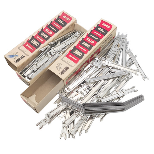Vintage twinclips paper - vintage,