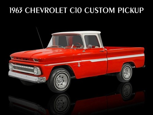 1963 chevrolet c10 custom - 1963,