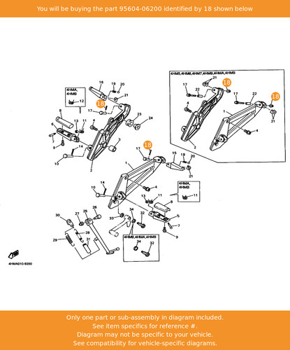 Yamaha nut flange - yamaha, nut,
