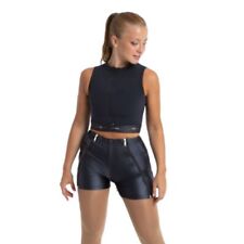 Intermezzo Crash-Pad Skating Pant with Front Zip - 5334 Figure Skating Luxury Cl