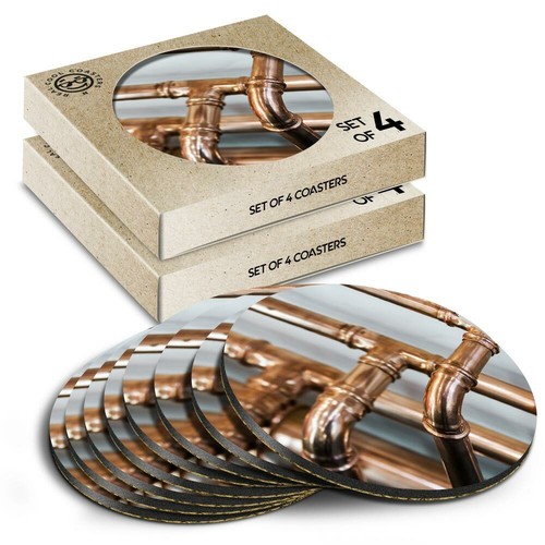 Boxed round coasters - 8,