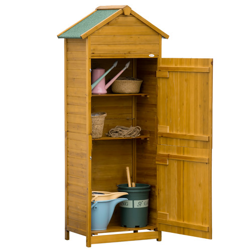 Tall slim wooden garden - tall,