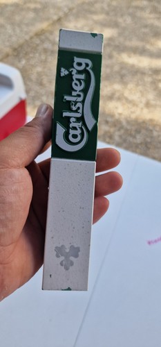 Carlsberg tap handle bar - handle, pub