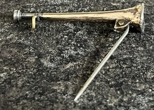 Antique 39mm Gilt & White