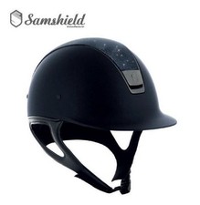 Samshield Riding Helmet Shadowmatt Shimmer - Navy Size 55S