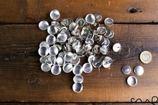 50 x 30L Heavy Duty Machine Fabric Cover Button Blanks Non Astor 19mm Upholstery