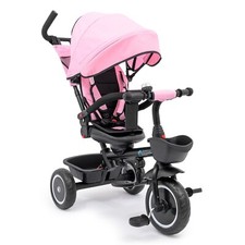 Kids Trike with Parent Handle Pink v3 6-In-1 Tricycle Push Bike 9m - 5 Years