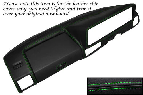 Green stitch dash dashboard - green,