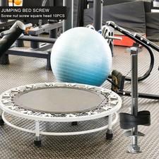 16Pcs Trampoline Screws Professional Trampoline Enclosure Pole  Spacers