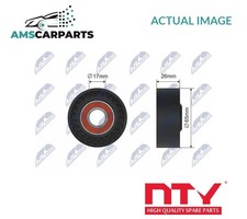 V-RIBBED BELT TENSIONER PULLEY