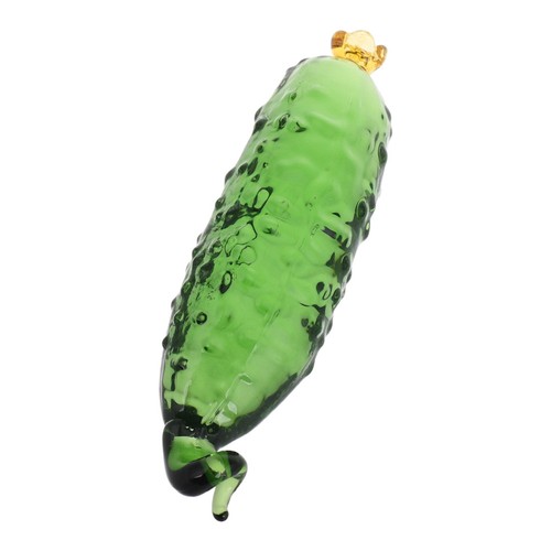 Reusable glass cucumber - reusable,
