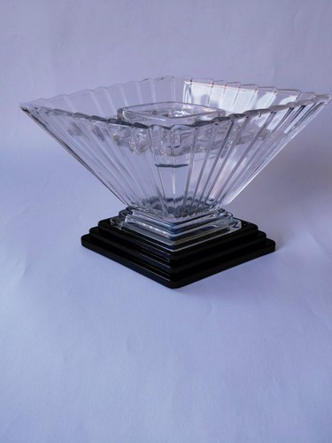 Walther art deco clear glass - walther,