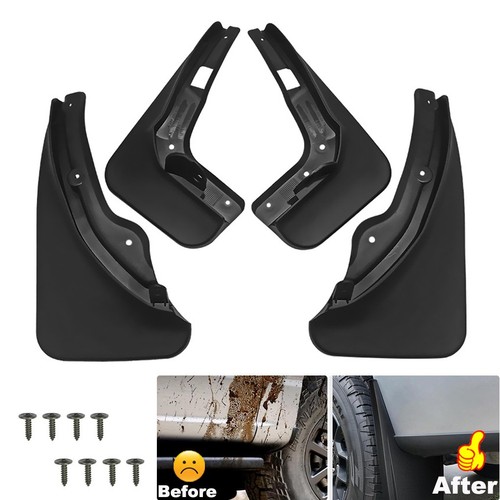 4pcs mud flaps guards mudflaps - flaps,