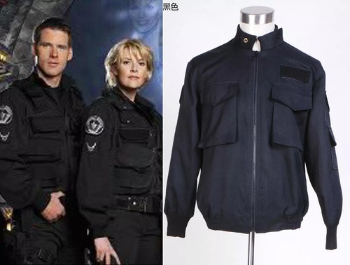 New stargate sg1 black - black, jacket