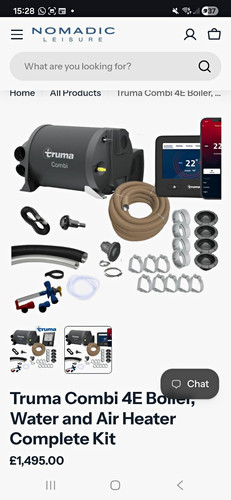 Truma combi 4000w heating - combi,