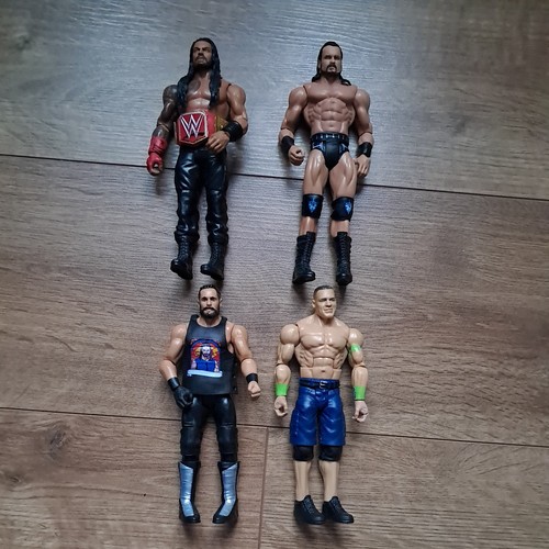 Wwe wrestling figures - wwe, 4x