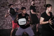 Dynamax 30lb Soft-Shell Medicine Ball Standard Black/Grey