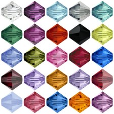 300pcs Exquisite 4mm Bicone Loose crystal beads for Jewelry Making Accessories