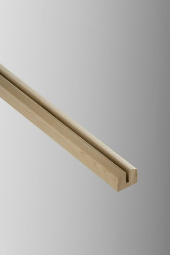 Stair rails for glass - stair, panels