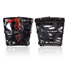 Patent leather Leg calves binder restriction Harness