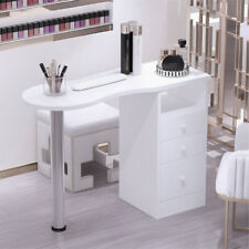 White Pro Manicure Table
