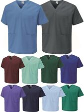 Scrub Tunic Top V-Neck Nurse /Hospital /Care Work Medical /Beauty Men's / Ladies