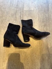 Stuart Weitzman Black Suede