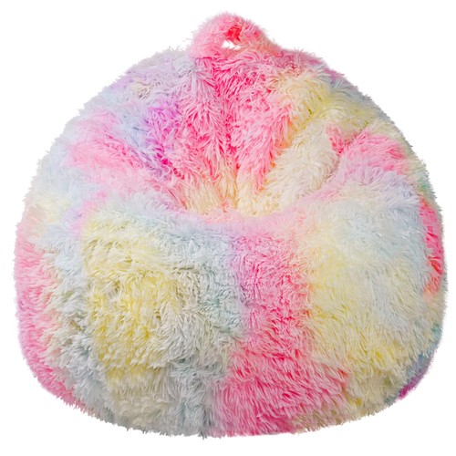 Lahaqiqi rainbow shaggy faux - lahaqiqi,