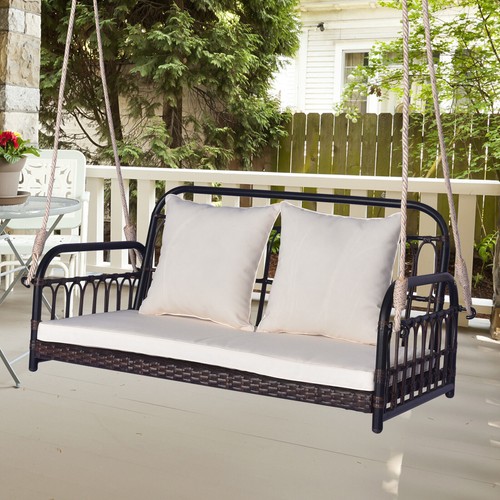 Hanging outdoor swing bench - hanging,