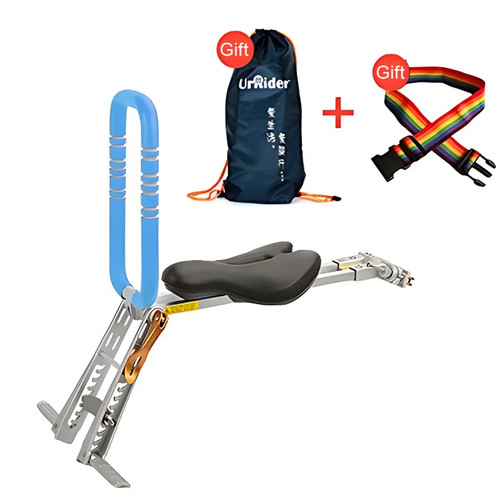 Folding bicycle child saddle - bicycle,