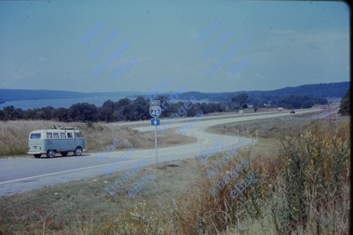 1971 35mm slide microbus - slide, vw