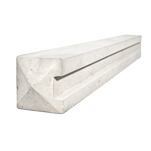 5ft end stop - 5ft, concrete