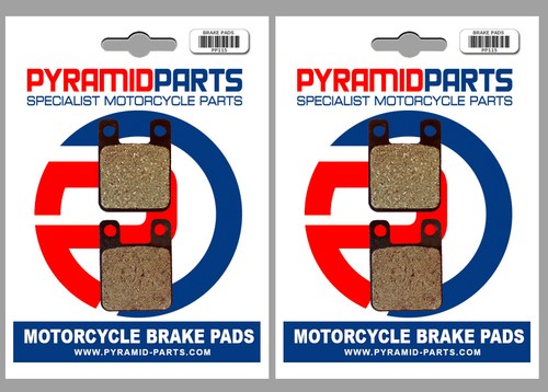 Front rear brake pads - front,