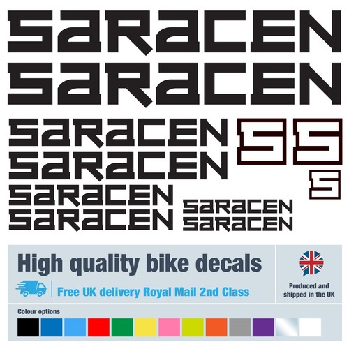 Saracen new bike labels - , /