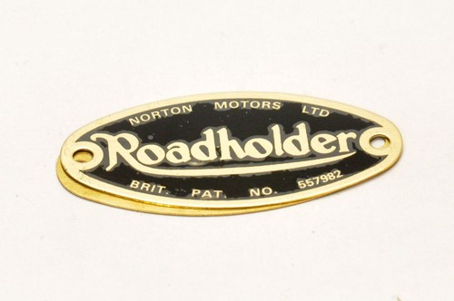 Norton roadholder fork badges - norton,