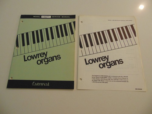 Lowrey organ l100 l105 - organ,