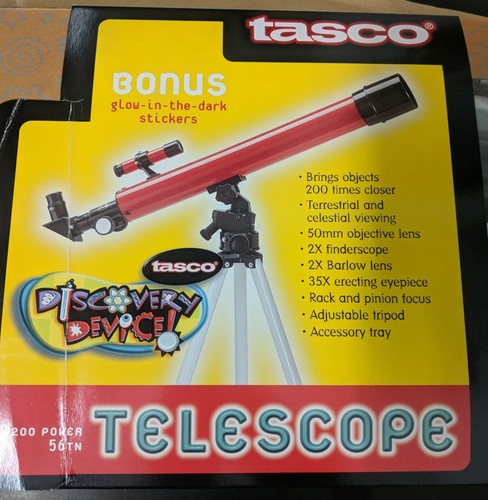 Tasco telescope 200 power - telescope,