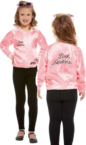 Grease girls pink ladies - girls,
