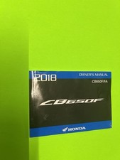2018 Honda MOTORCYCLE CB650F /