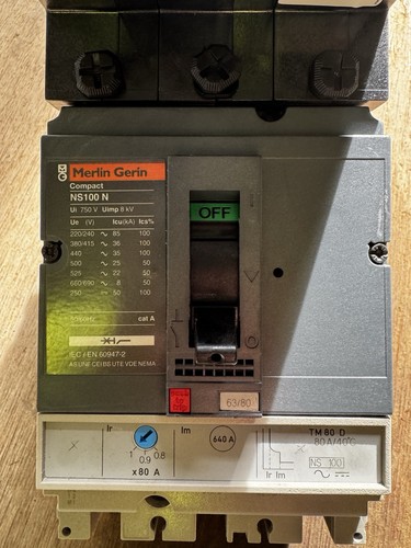 Merlin gerin ns100n - merlin, 80a