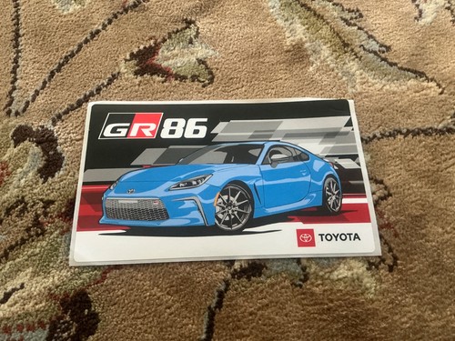 Toyota gr86 sticker - sticker, decal