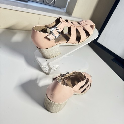 River island pink block heel - river,