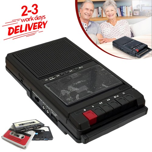 Portable cassette player - player, tape
