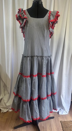 Vintage spanish flamenco - flamenco, dress
