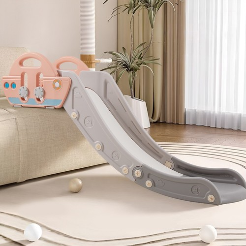 Outdoor climbing slide playset - slide,