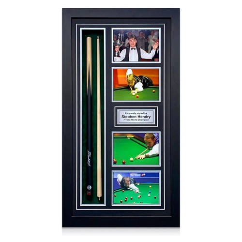 Stephen hendry signed snooker - stephen,