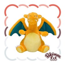 #6 CHARIZARD PLUSH Official Pokemon Center Japan Exclusive Fit Sitting Cutie NWT
