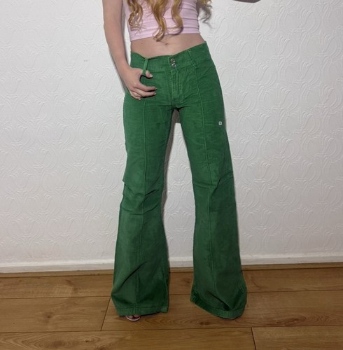 Y2k green corduroy - y2k,