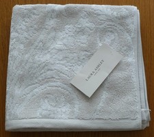 LAURA ASHLEY Josette Dove Grey Hand Towel 50 x 90 cm BNWT!