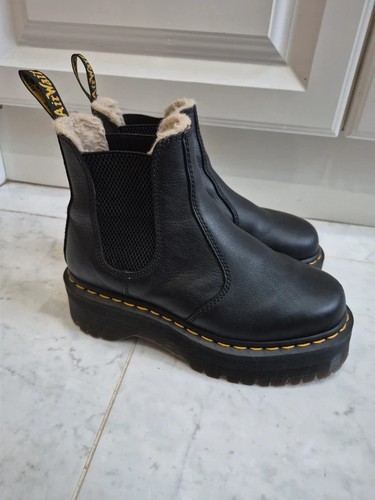 Martens black 2976 quad - 2976, fur
